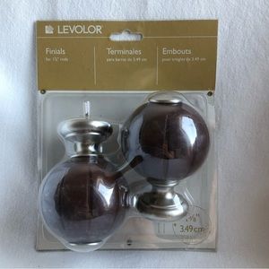 Levolor Finials for 1 3/8” Rods